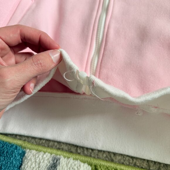 Kawaii Little Twin Stars Pink and White Varsity Jacket - Picture 11 of 11